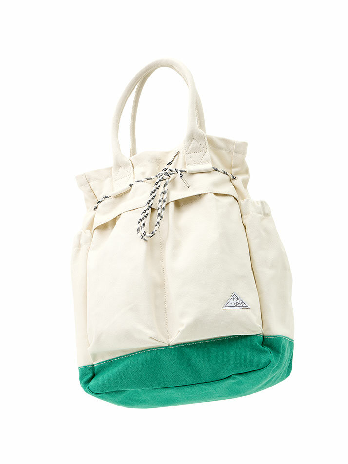 PLATE CANVAS BAG GREEN