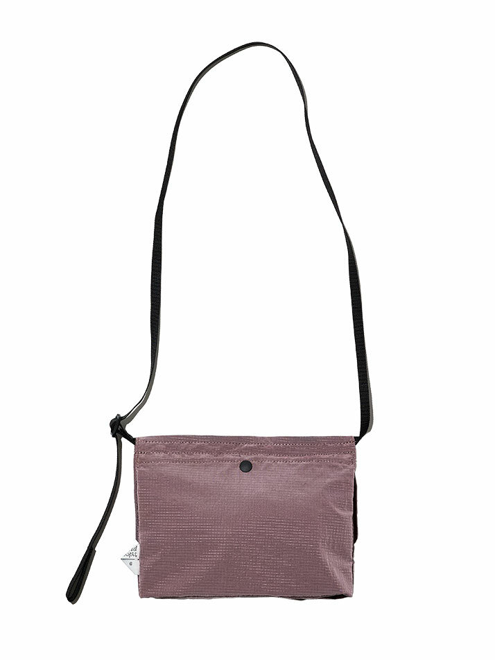 FEATHER SACOCHE BAG SILVER PINK