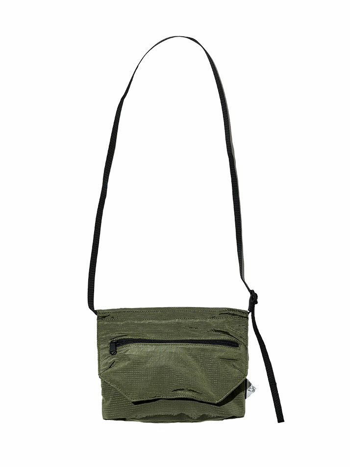 FEATHER SACOCHE BAG OLIVE