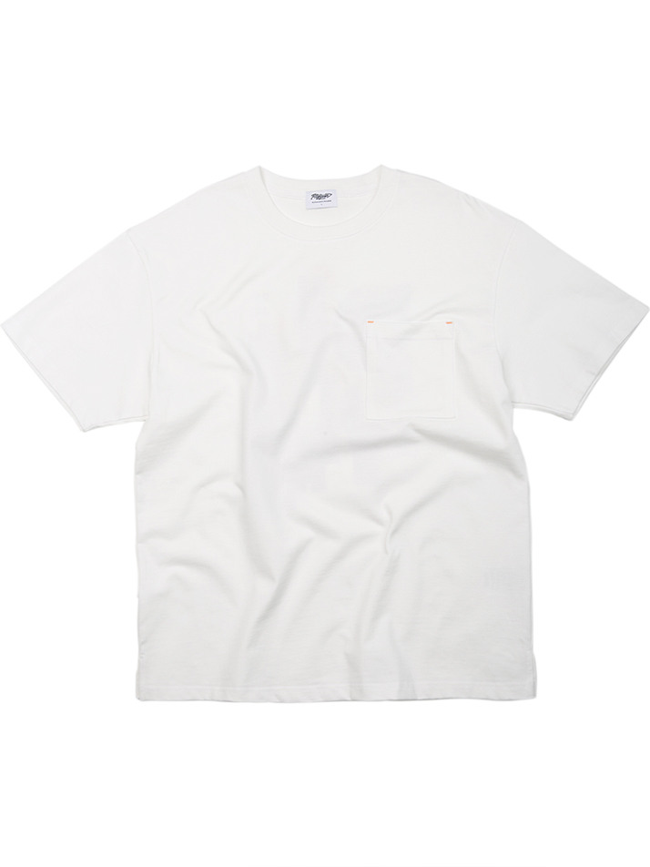 포켓 그래픽 티셔츠 - WHITE