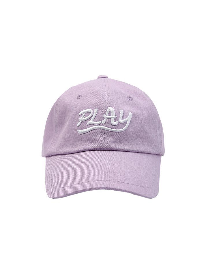 PLAY 자수 볼캡 - VIOLET