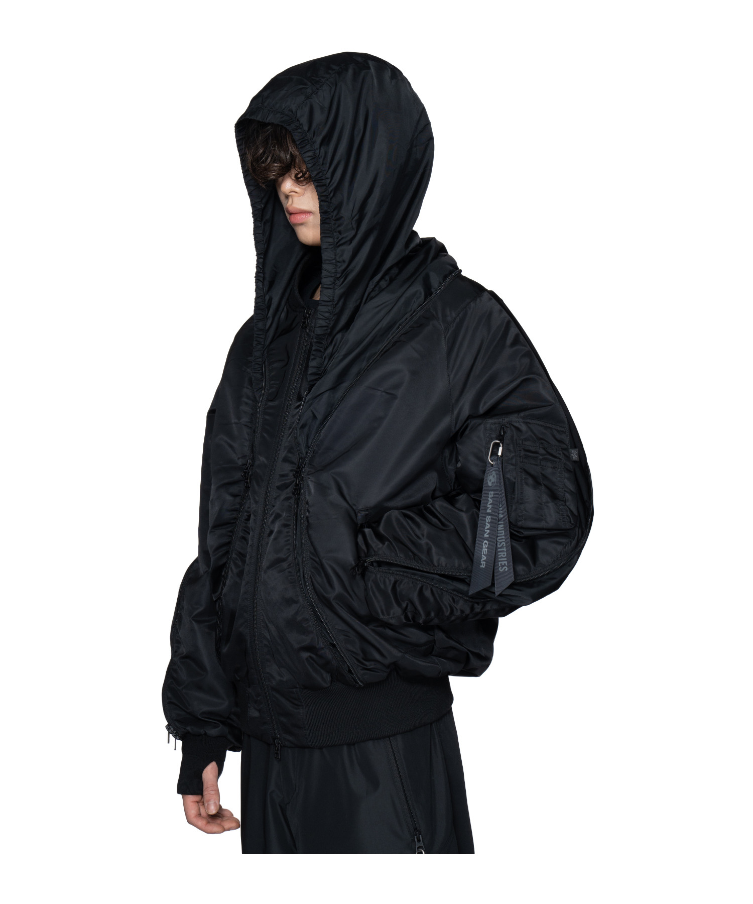 SANSANGEAR】23FW SAN SAN GEAR X ALPHA INDUSTRIES MA-1 FLIGHT