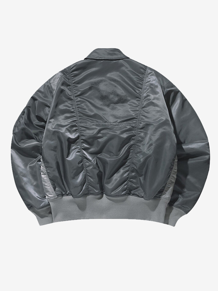 23FW SAN SAN GEAR ALPHA INDUSTRIES CWU 45/P FLIGHT JACKET STONE/SILVER