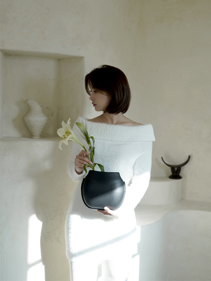 Moon jar bag - Black