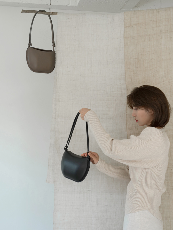 Moon jar bag - Black