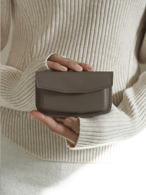 Kiwa wallet - Warm gray