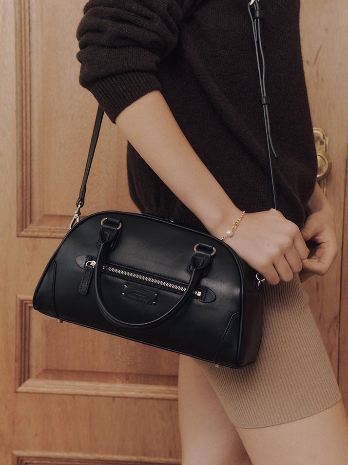 Poku bowling bag [Matte Black]