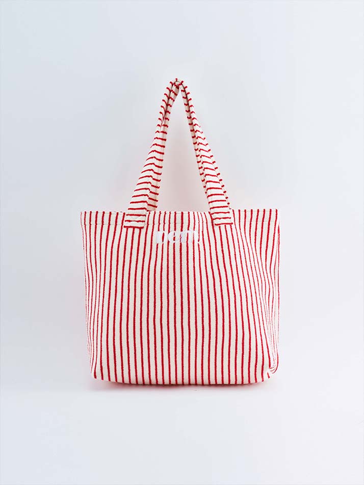 Crew Terry BIg Bag [Red Stripe]