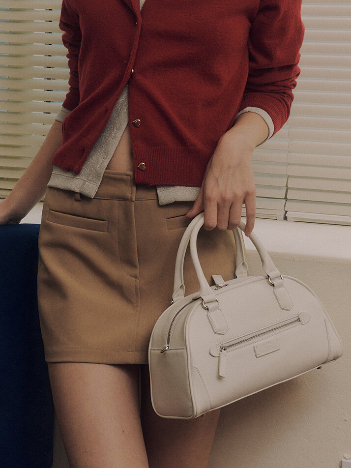 Poku bowling bag [White]