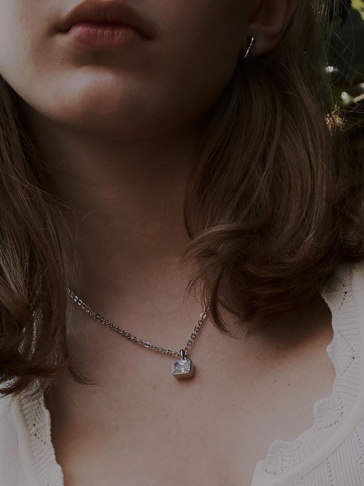 Square Q Necklace