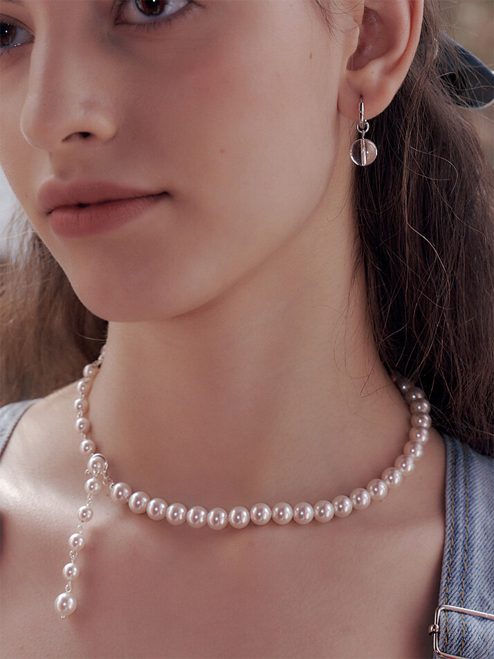 Pearl Drop Choker [sv925]