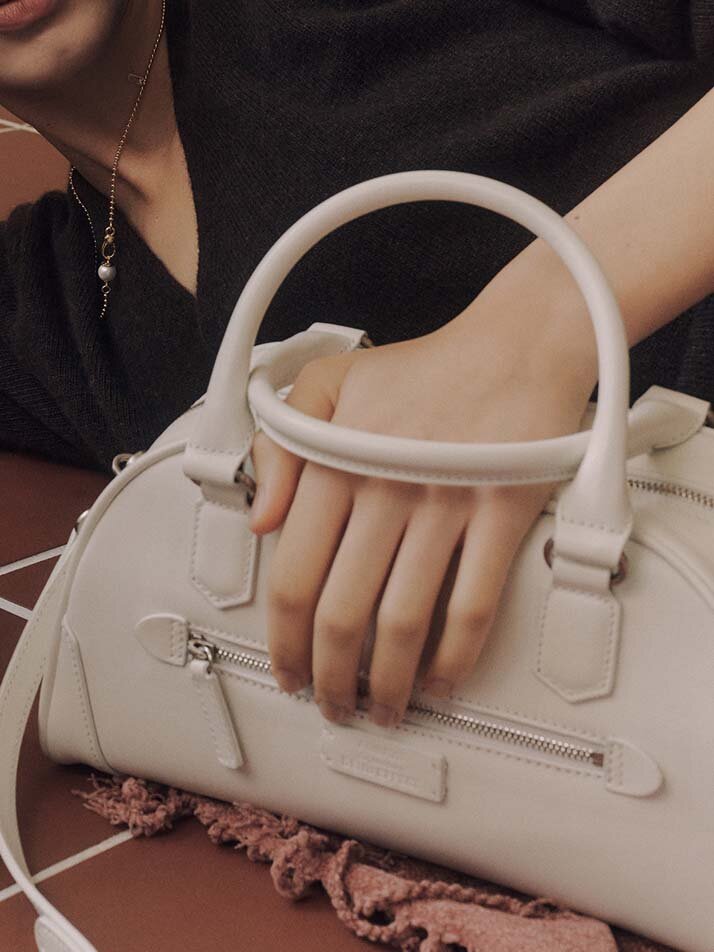 Poku bowling bag [White]