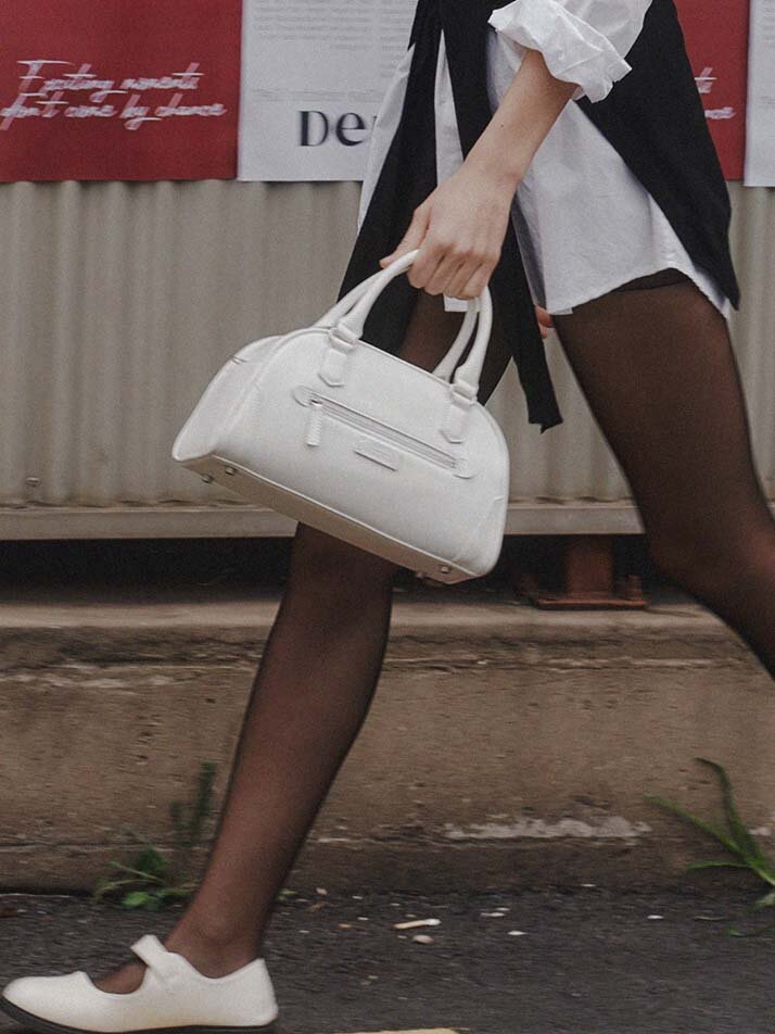 Poku bowling bag [White]
