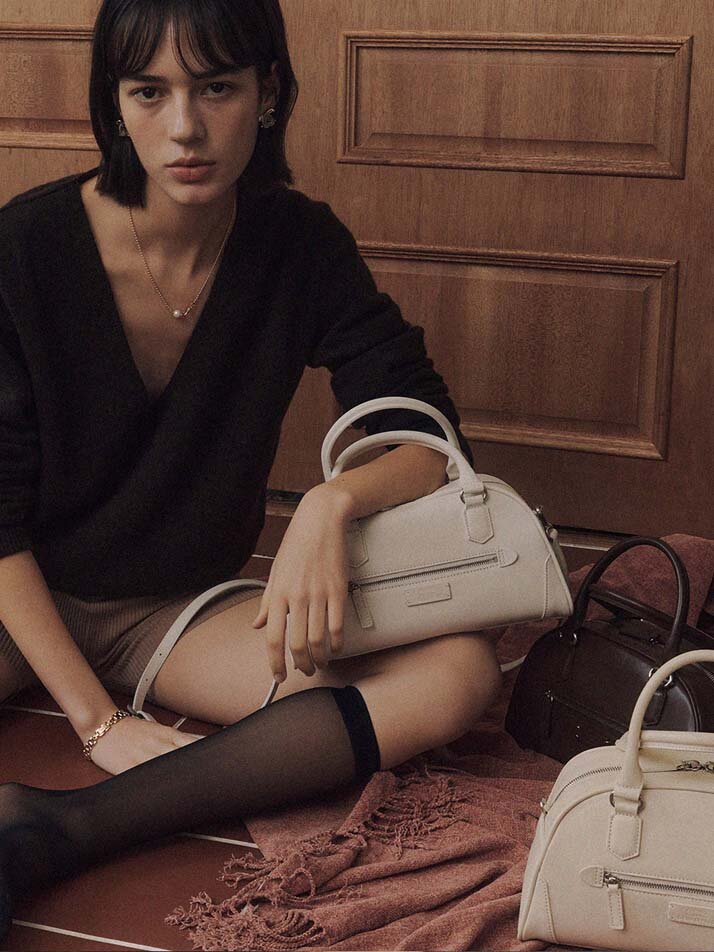 Poku bowling bag [White]