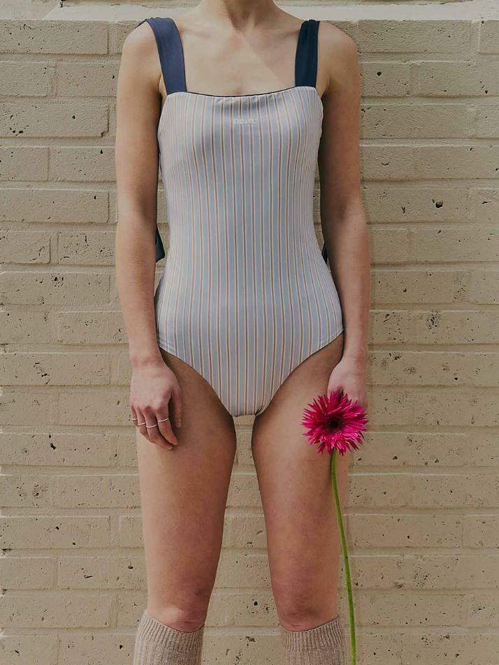 Litton Reversible Swim Suit [Navy]