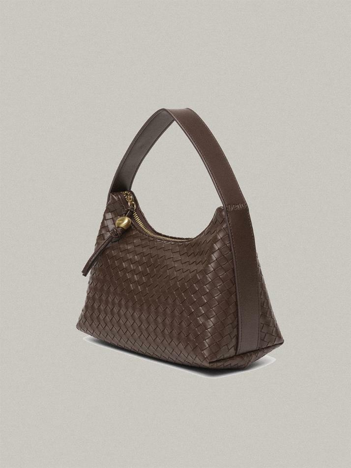 [DENU] 24FW★Jane Weaving Tote Bag [BROWN GOLD] Jane Weaving Tote Bag [BROWN GOLD] | ETERNAL JOURNEY