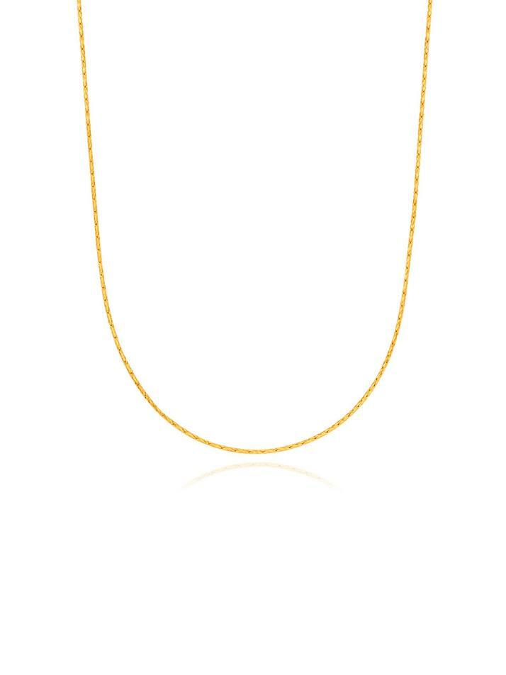 [sv925]Basic line necklace