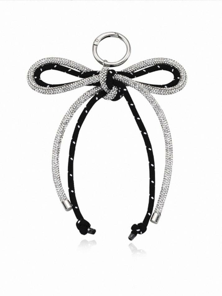 Shining Ribbon Rope Keyring