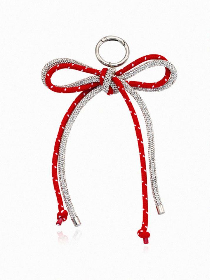 Shining Ribbon Rope Keyring