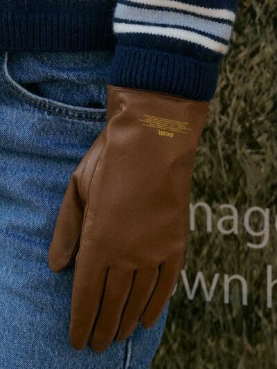 Lambskin winter glove [2color]