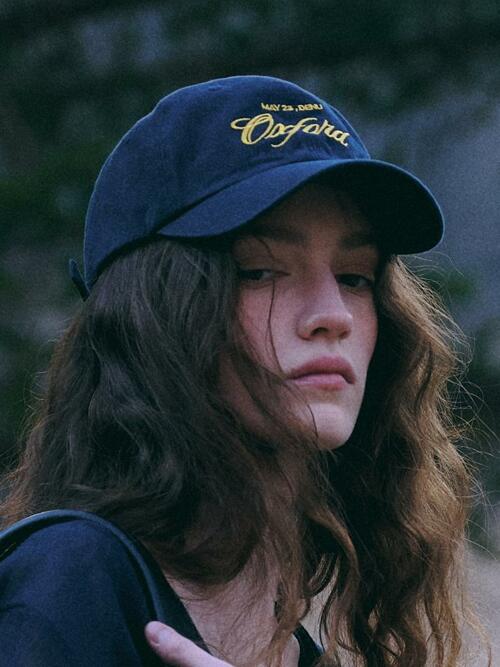 Vintage Oxford Ballcap [NAVY]