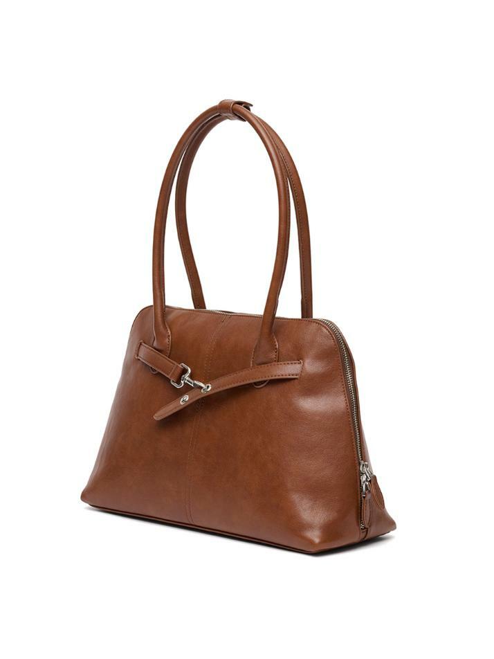 NOA BAG [BROWN SILVER]