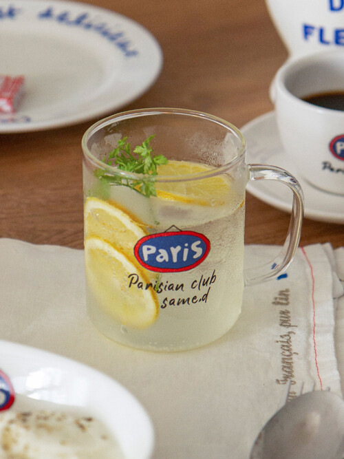 [세임디][파리스] 유리 머그