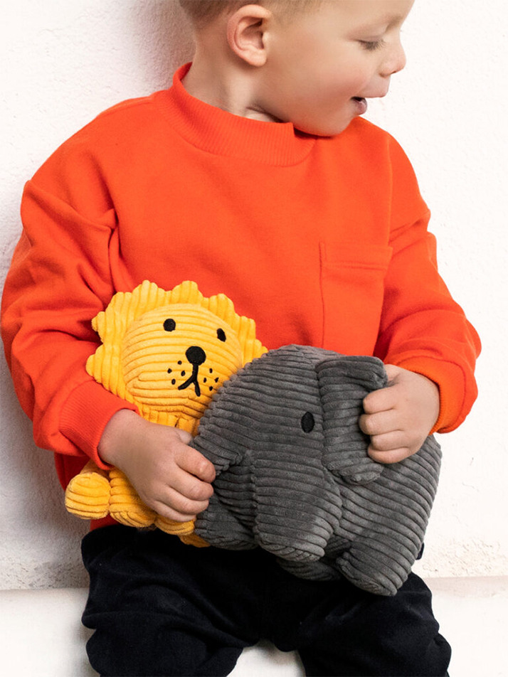 Lion Corduroy Yellow - 24cm