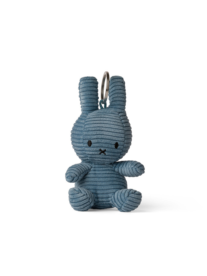 Miffy Keychain Corduroy Aviator Blue - 10cm