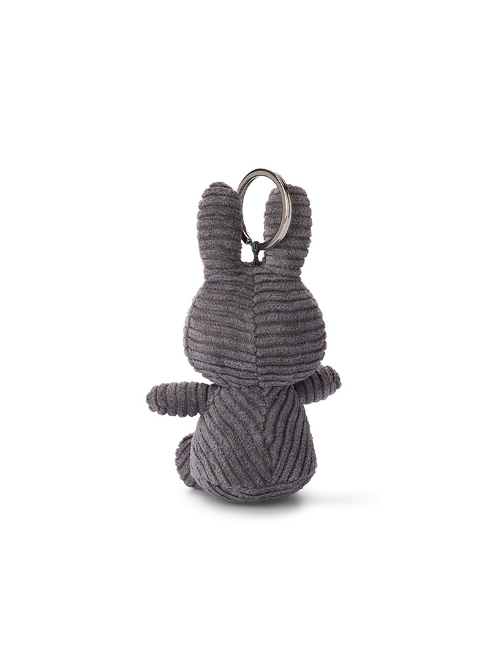 Miffy Keychain Corduroy Grey - 10cm