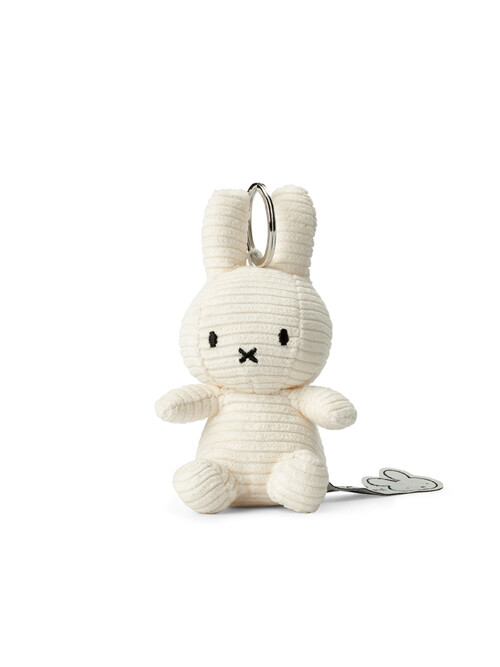 Miffy Keychain Corduroy Offwhite  - 10cm