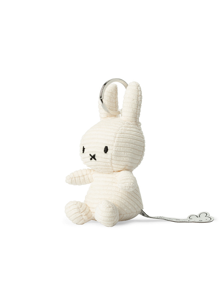 Miffy Keychain Corduroy Offwhite  - 10cm