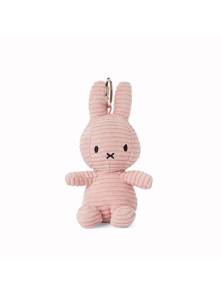 Miffy Keychain Corduroy Pink - 10cm