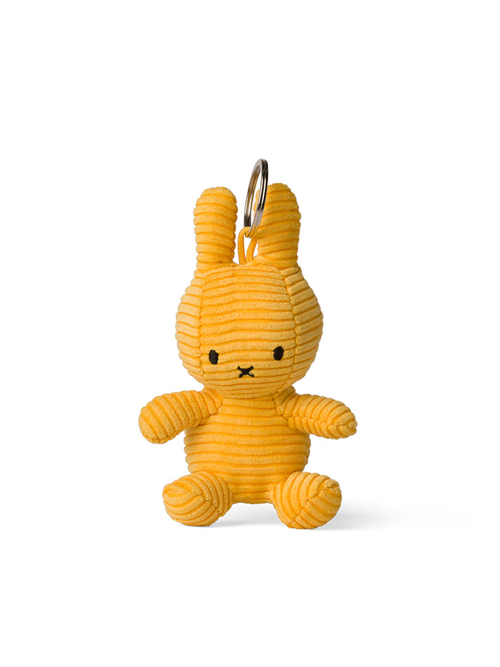 Miffy Keychain Corduroy Yellow - 10cm