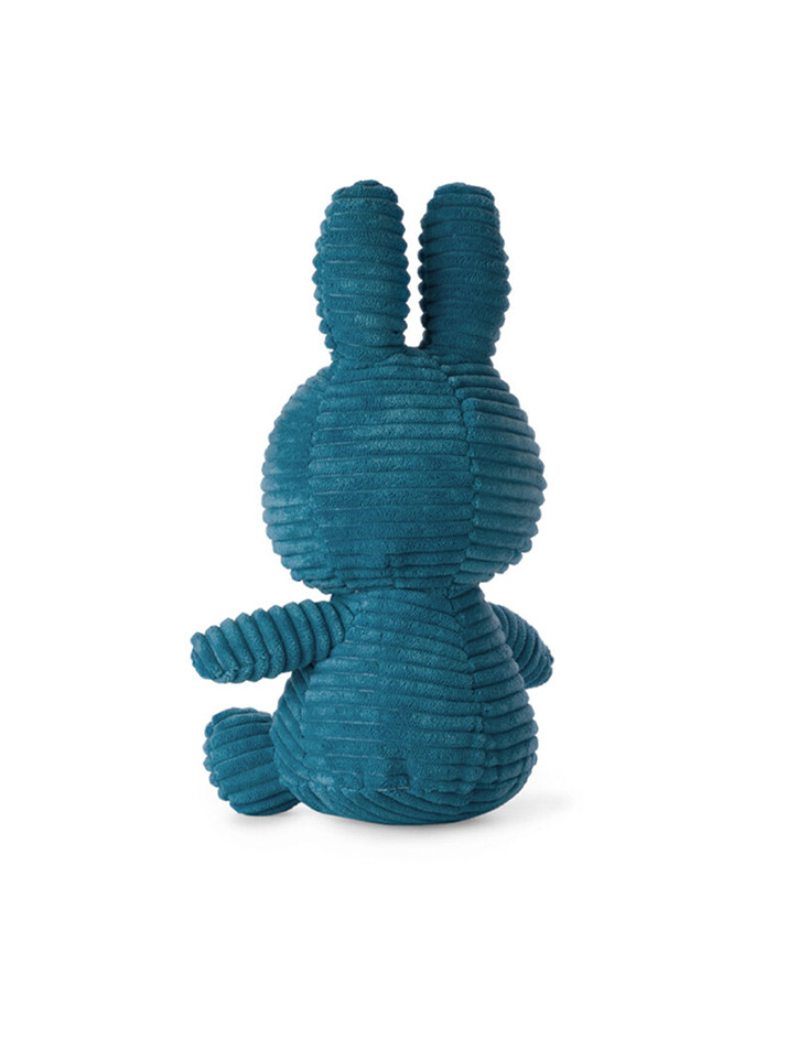 Miffy Sitting Corduroy Aviator Blue - 23cm