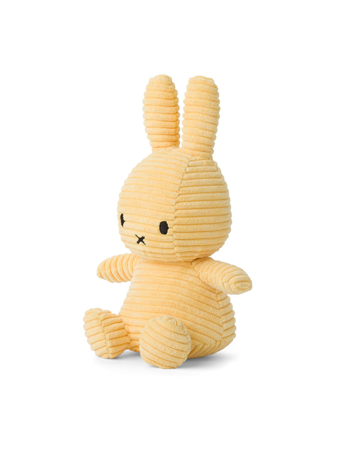 Miffy Sitting Corduroy Buttercream - 23cm