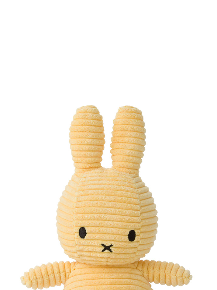 Miffy Sitting Corduroy Buttercream - 23cm