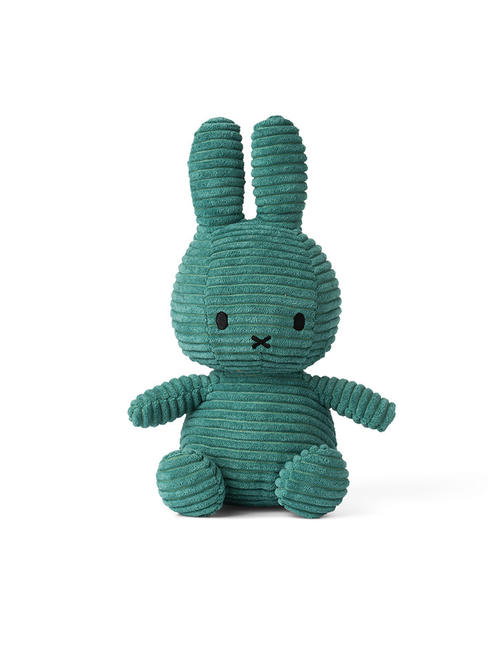 Miffy Sitting Corduroy Green - 23cm