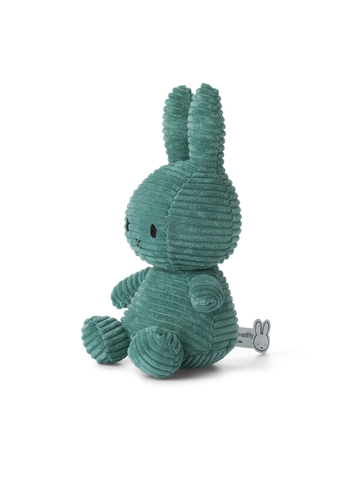 Miffy Sitting Corduroy Green - 23cm