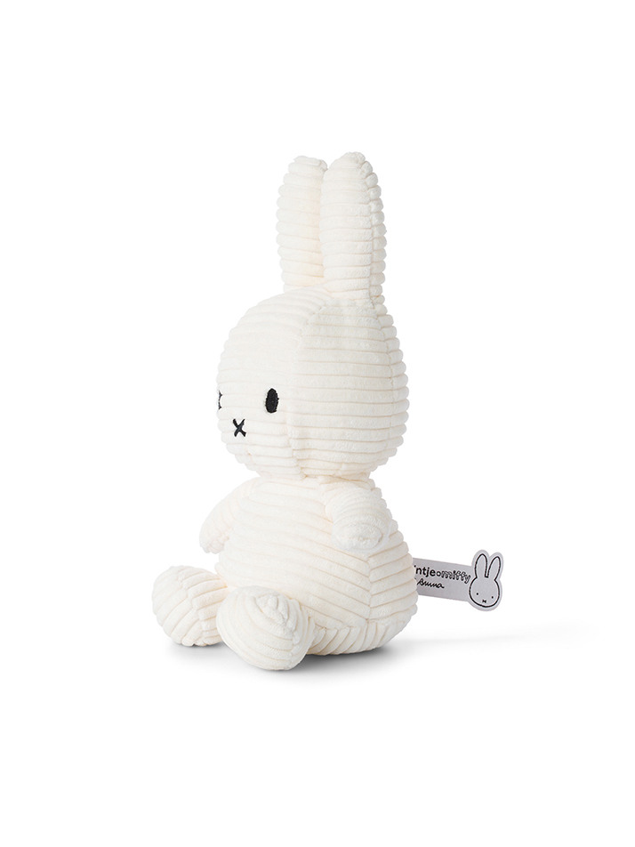 Miffy Sitting Corduroy Offwhite - 23cm