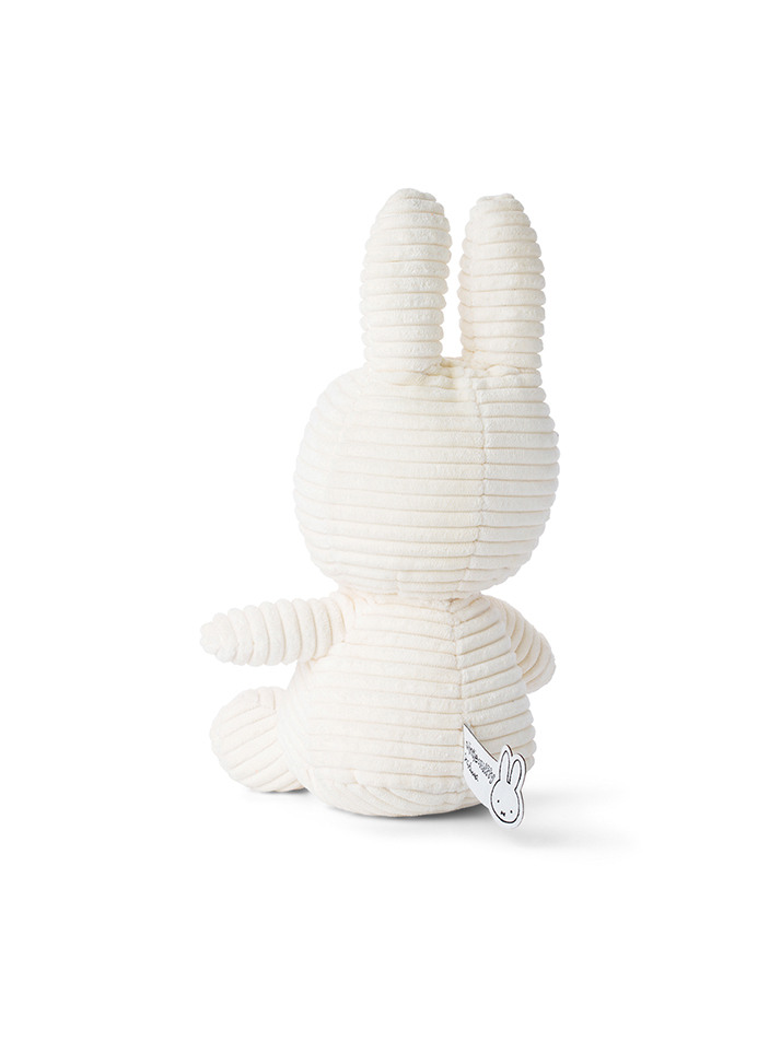 Miffy Sitting Corduroy Offwhite - 23cm