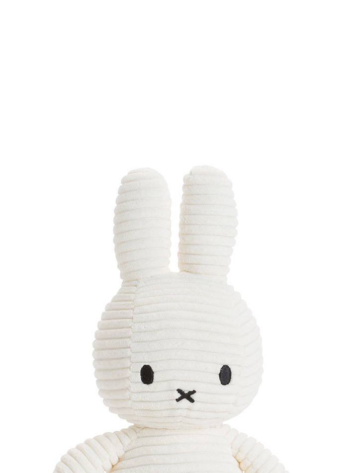 Miffy Sitting Corduroy Offwhite - 23cm