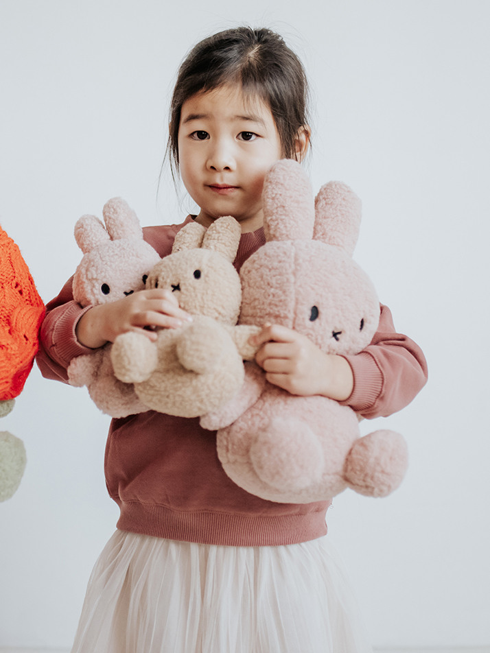 Miffy Sitting Teddy Blue - 23cm