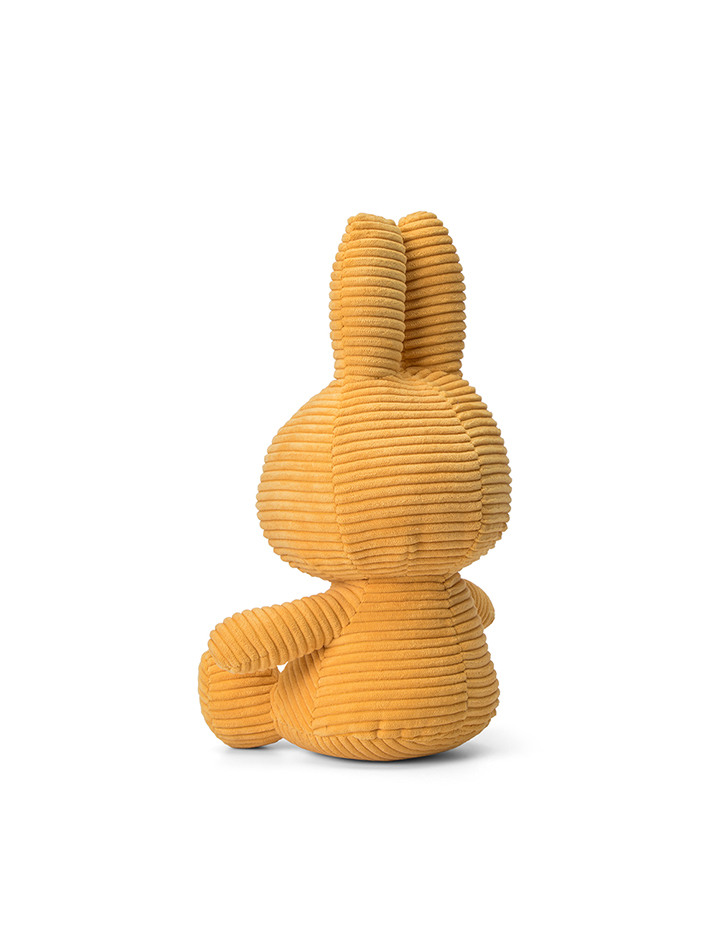 Miffy Sitting Corduroy Yellow - 33cm