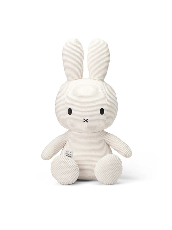 Miffy Sitting Corduroy Offwhite - 50cm