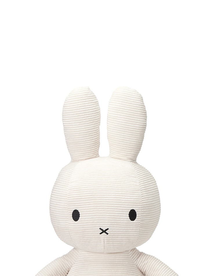 Miffy Sitting Corduroy Offwhite - 70cm