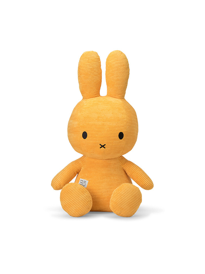 Miffy Sitting Corduroy Yellow - 70cm