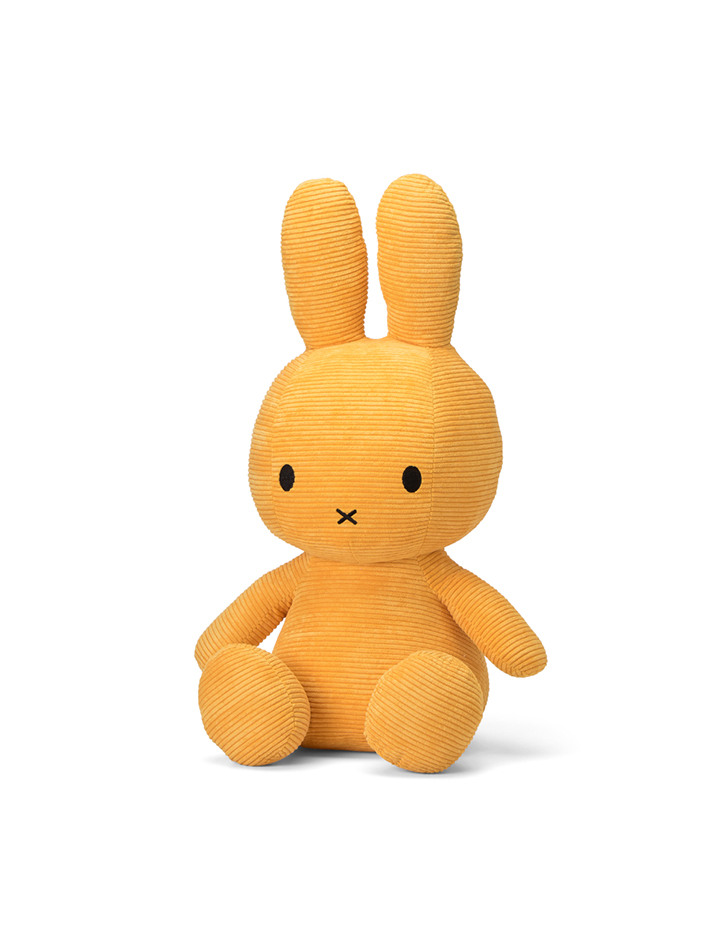 Miffy Sitting Corduroy Yellow - 70cm