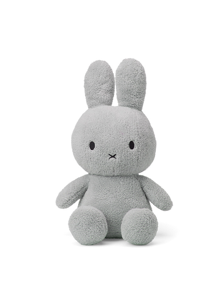 Miffy Sitting Terry Light Grey - 33cm