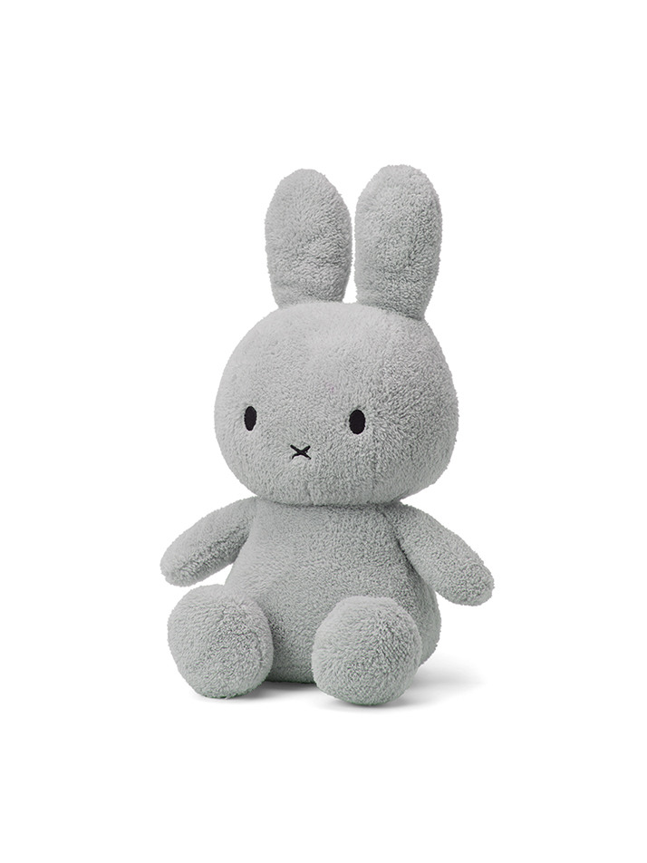 Miffy Sitting Terry Light Grey - 33cm